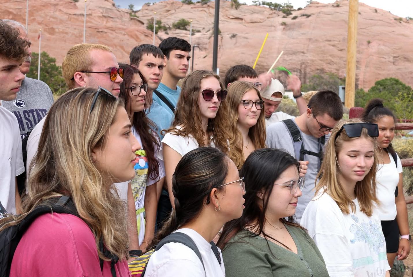 Students from Pennsylvania Visit the Navajo Nation